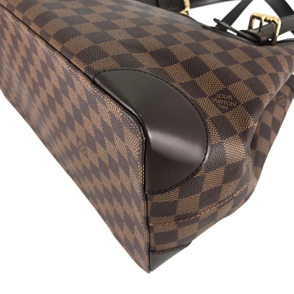 Louis Vuitton Damier Hampstead Brown Tote Bag - Picture 6 of 7